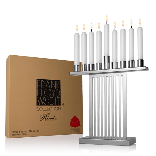 Ricci Stainless Menorah