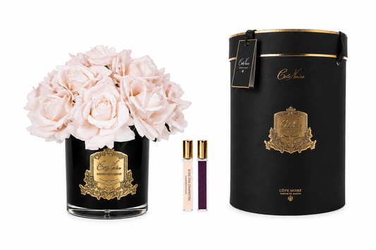 NEW - Cote Noire Luxury Grand Bouquet - Champagne Pink - Gold Badge
