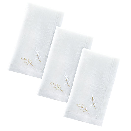 Flora Gold Napkin S/6