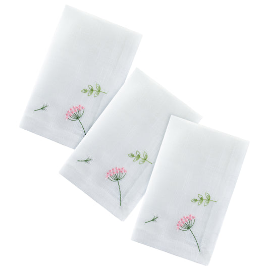 Flora Pink Napkin S/6