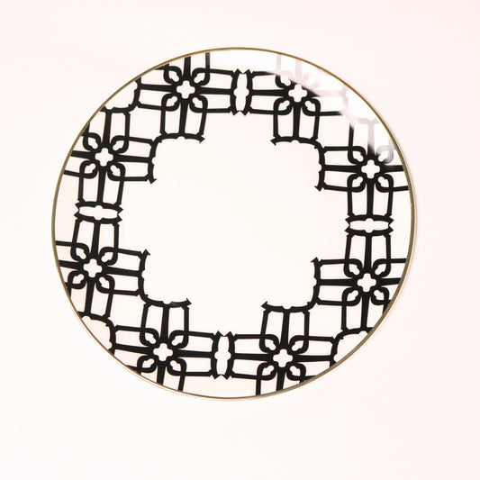Geometric Accent Plate S/4