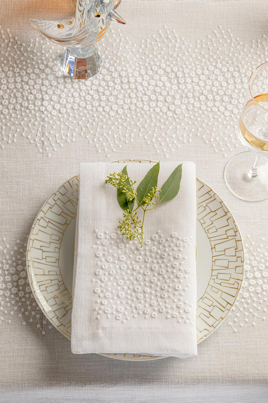 Tiffany Embroidered Napkins S/6