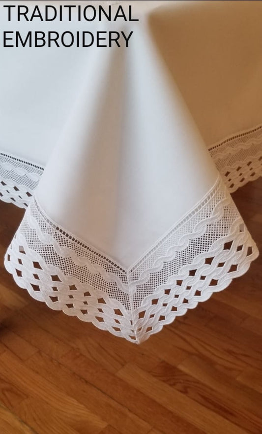 Traditional Embroidery Tablecloth