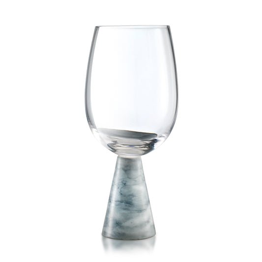 Marble Wine Glass S/2