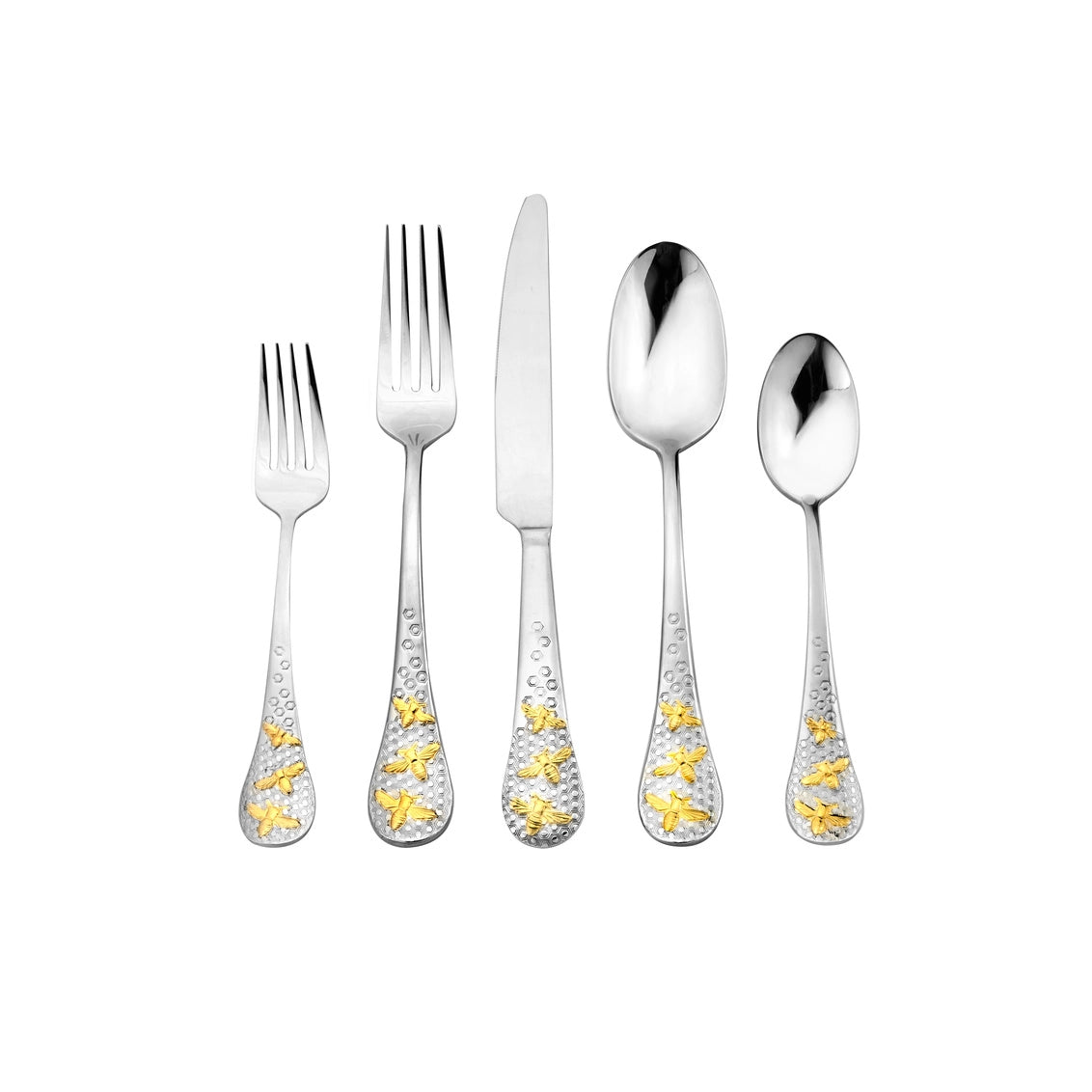 Buzz Gold Flatware S/4