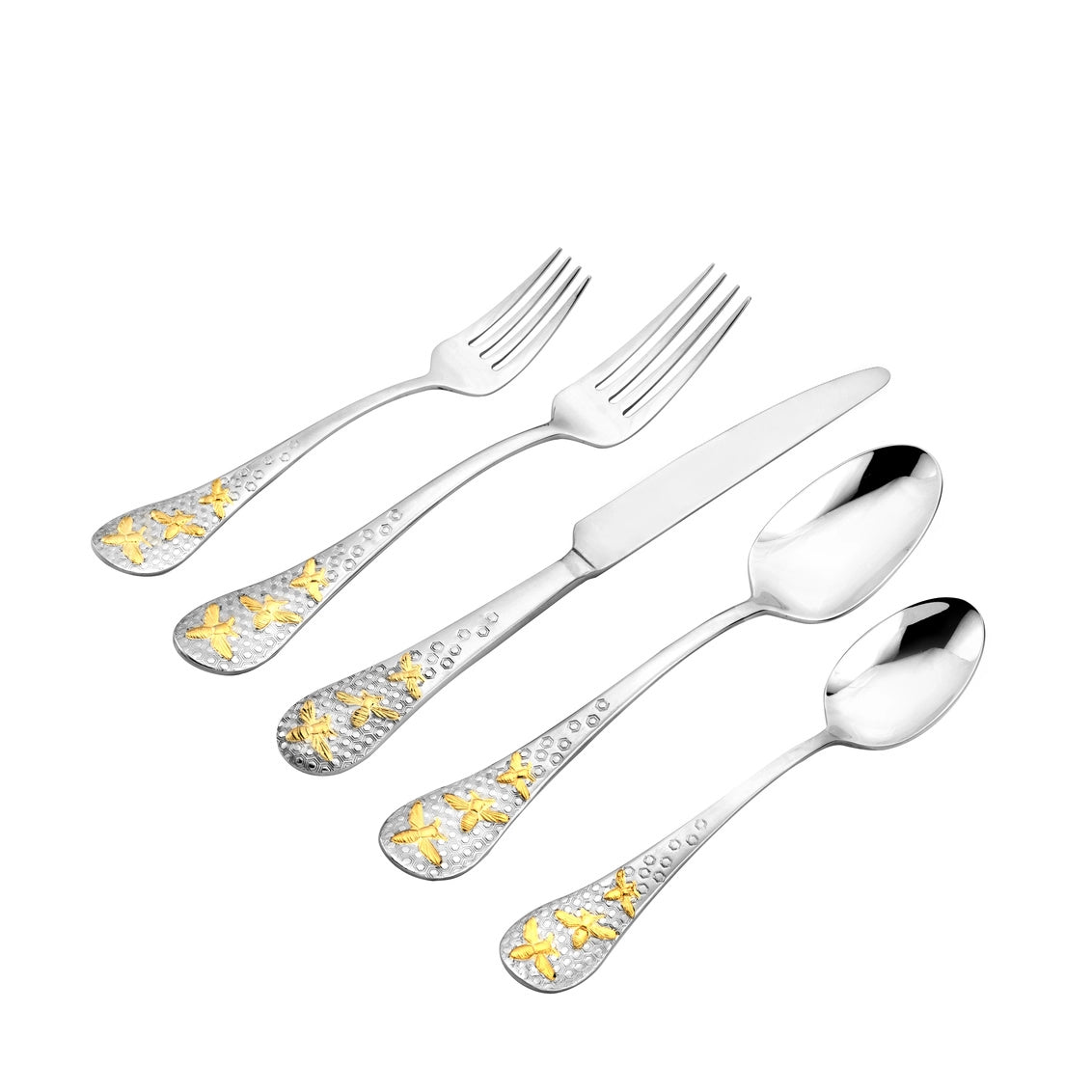 Buzz Gold Flatware S/4