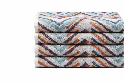 Aqua Hand Towels S/6