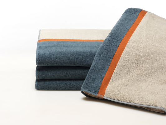 Colorblock Hand Towels S/6