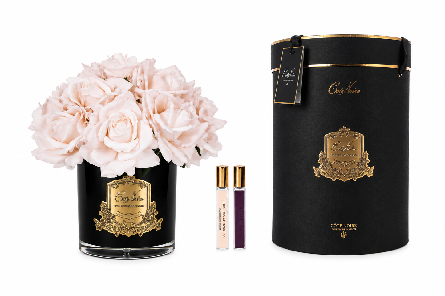 NEW - Cote Noire Luxury Grand Bouquet - Champagne Pink - Gold Badge