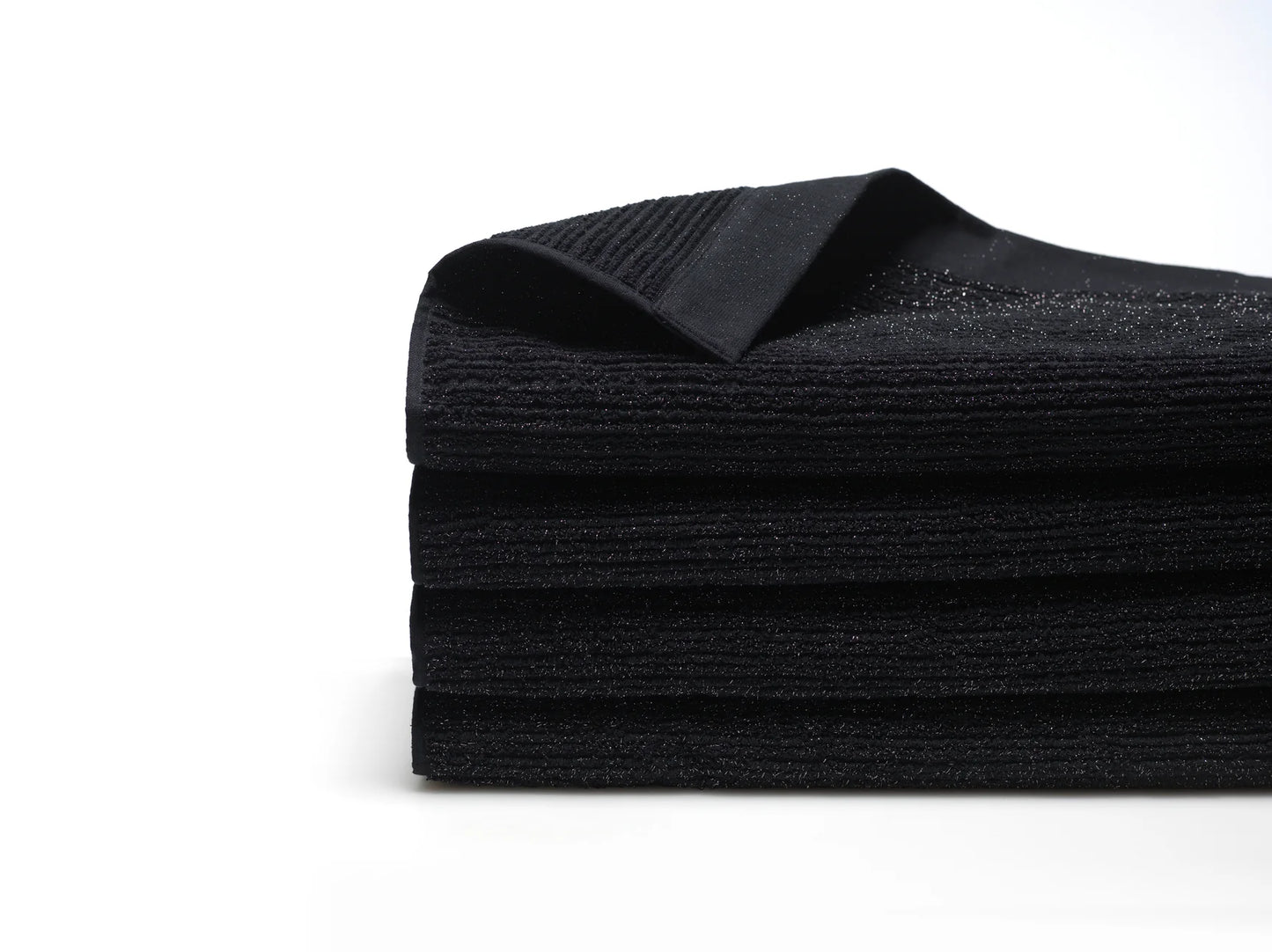 Gild Black Hand Towel S/6