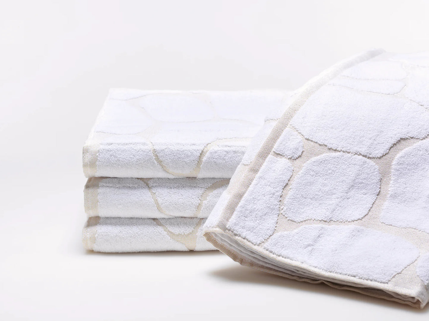 Luster Gold Hand Towels S/6