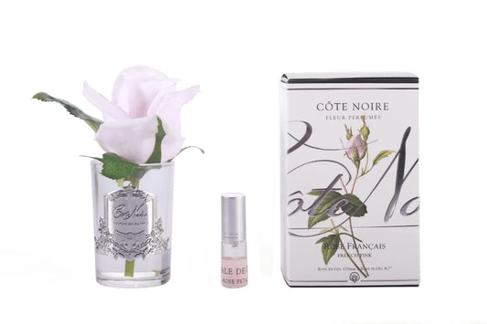 Cote Noire Perfumed Natural Touch Rose Bud - Clear - French pink