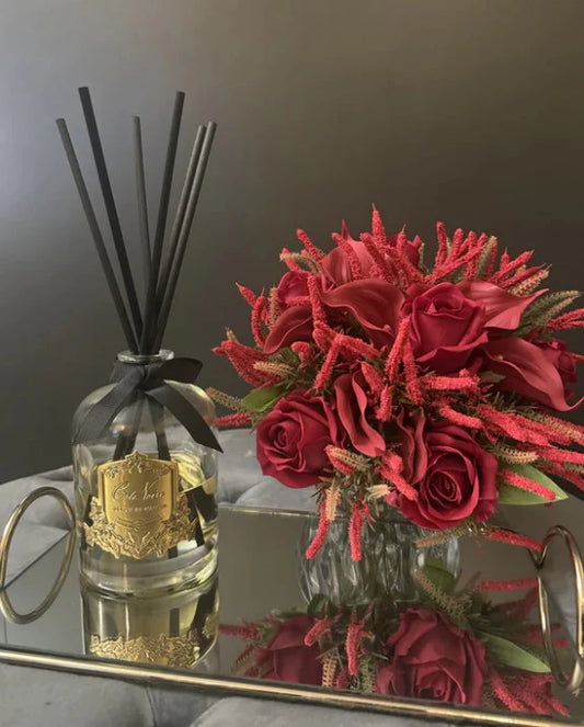 Cote Noire Villa  Pink Oval Gift Box