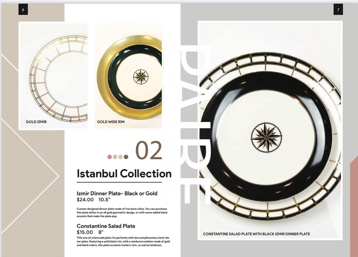 Little White Dish Catalog