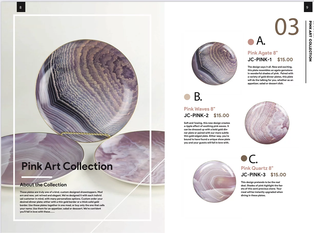 Little White Dish Catalog