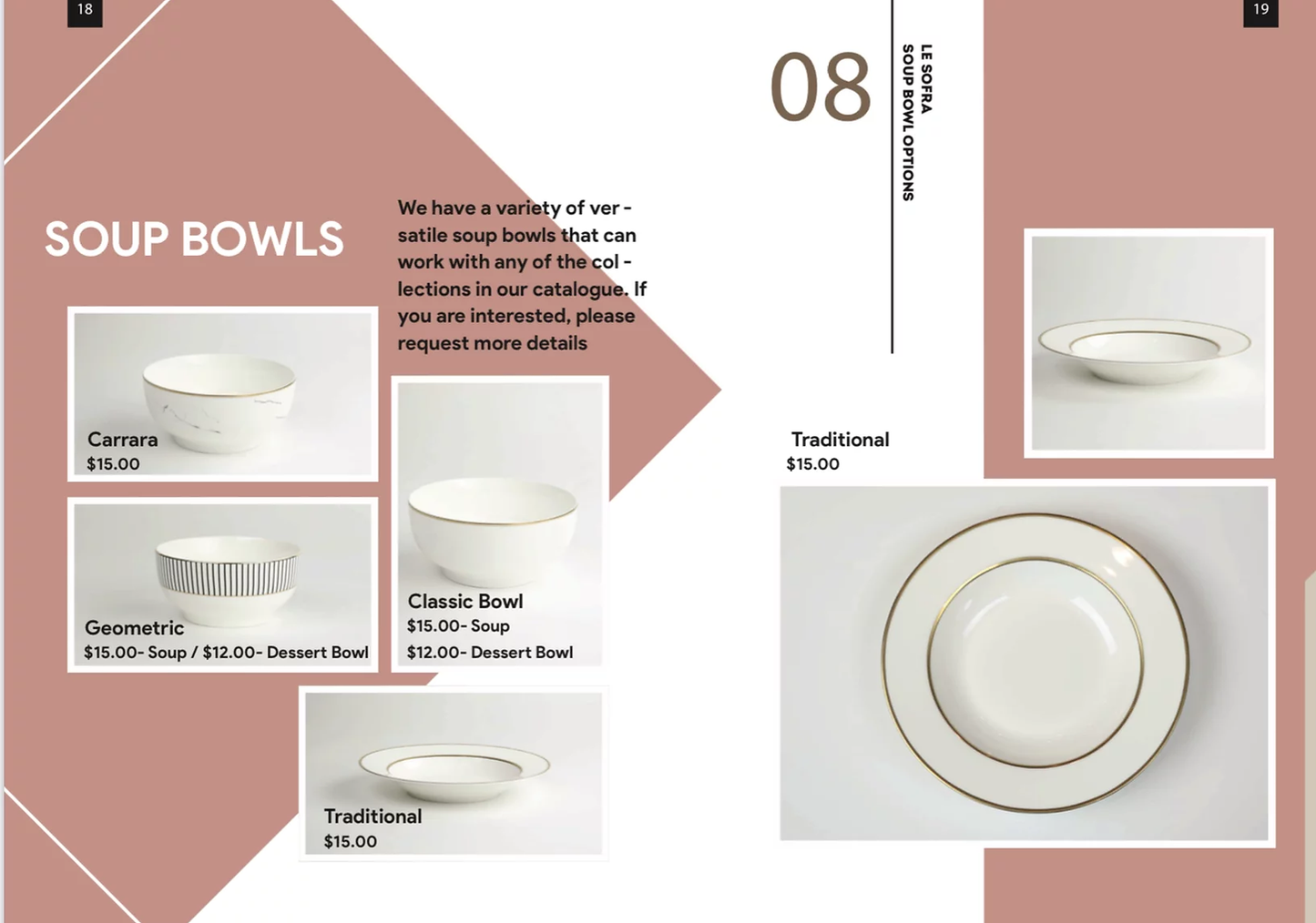 Little White Dish Catalog