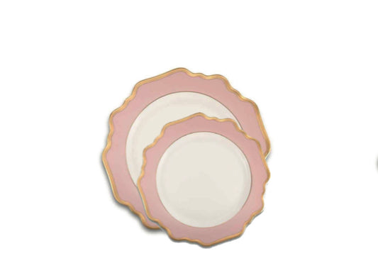 Pink Royal Salad Plate