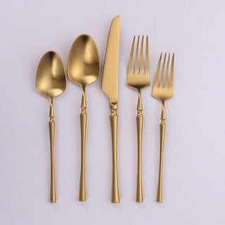 Imperial Flatware Matte Gold S/4